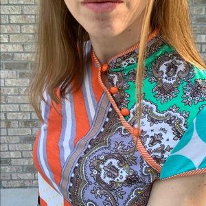 Anthropologie ANAC by Kimi Asian Tunic Top